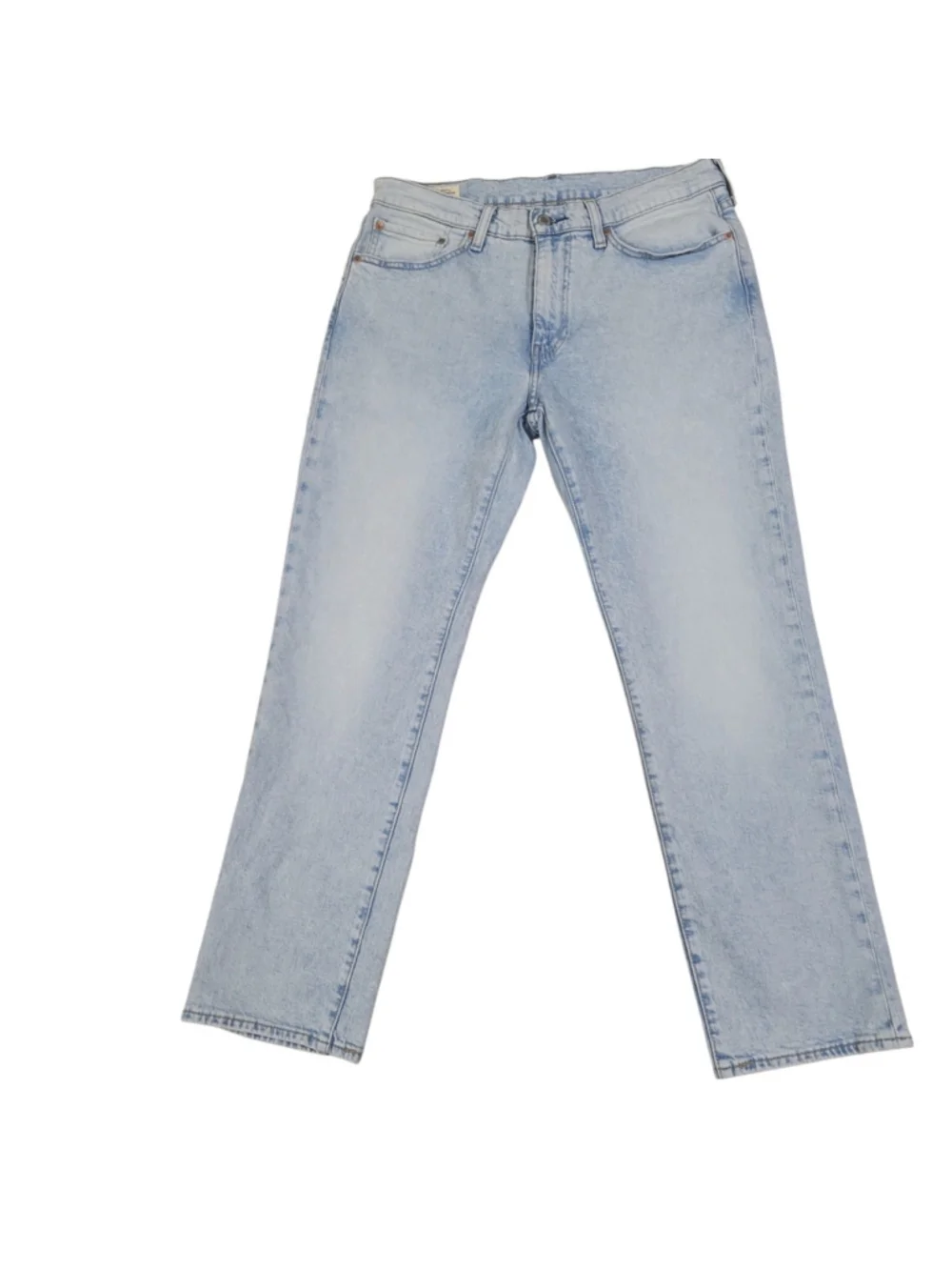 Levi's Premium 541 Mens Light Wash Straight Cotton Elastane Lyocell Jeans 33/30